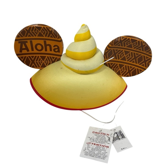 Disney Mouse Ears Hat Whip Aloha Dole Disney Parks NWT Walt Disney World hat - Picture 1 of 3